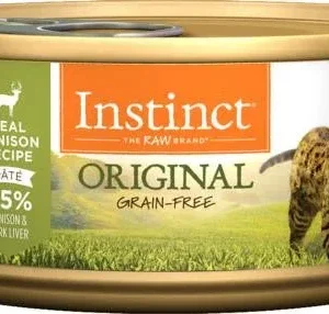 Nature's Variety Instinct Venison Formula Feline 12/5.5 Oz {L-1} 699507