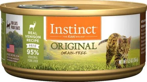 Nature's Variety Instinct Venison Formula Feline 12/5.5 Oz {L-1} 699507