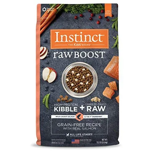 Nature's Variety Raw Boost Gf Slm Dog 19 Lb 699973{L-1}