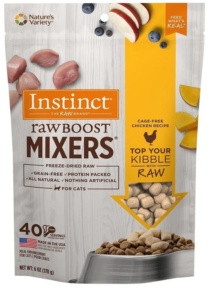 Nature's Variety Raw Boost Mixers Cat 6 oz {L+1}699574