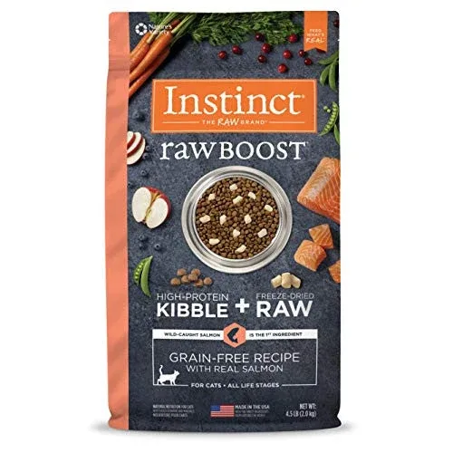 Nature's Variety Raw Bst Gf Slm Cat 4/ 4.5 Lb C=4 699974{L-1} - Image 2