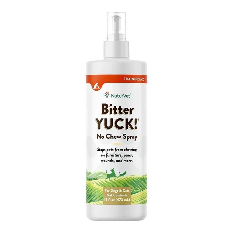 Naturvet Dog Bitter Yuck No Chew Spray 16oz