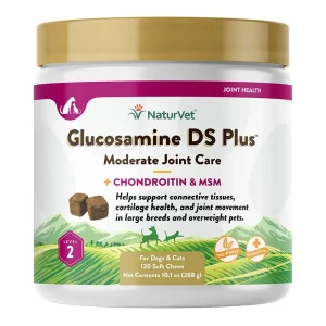 Naturvet Dog Glucosamine Level 2 120 Count