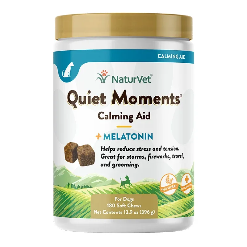 Naturvet Dog Quiet Moments Calming Soft Chew 180 Count