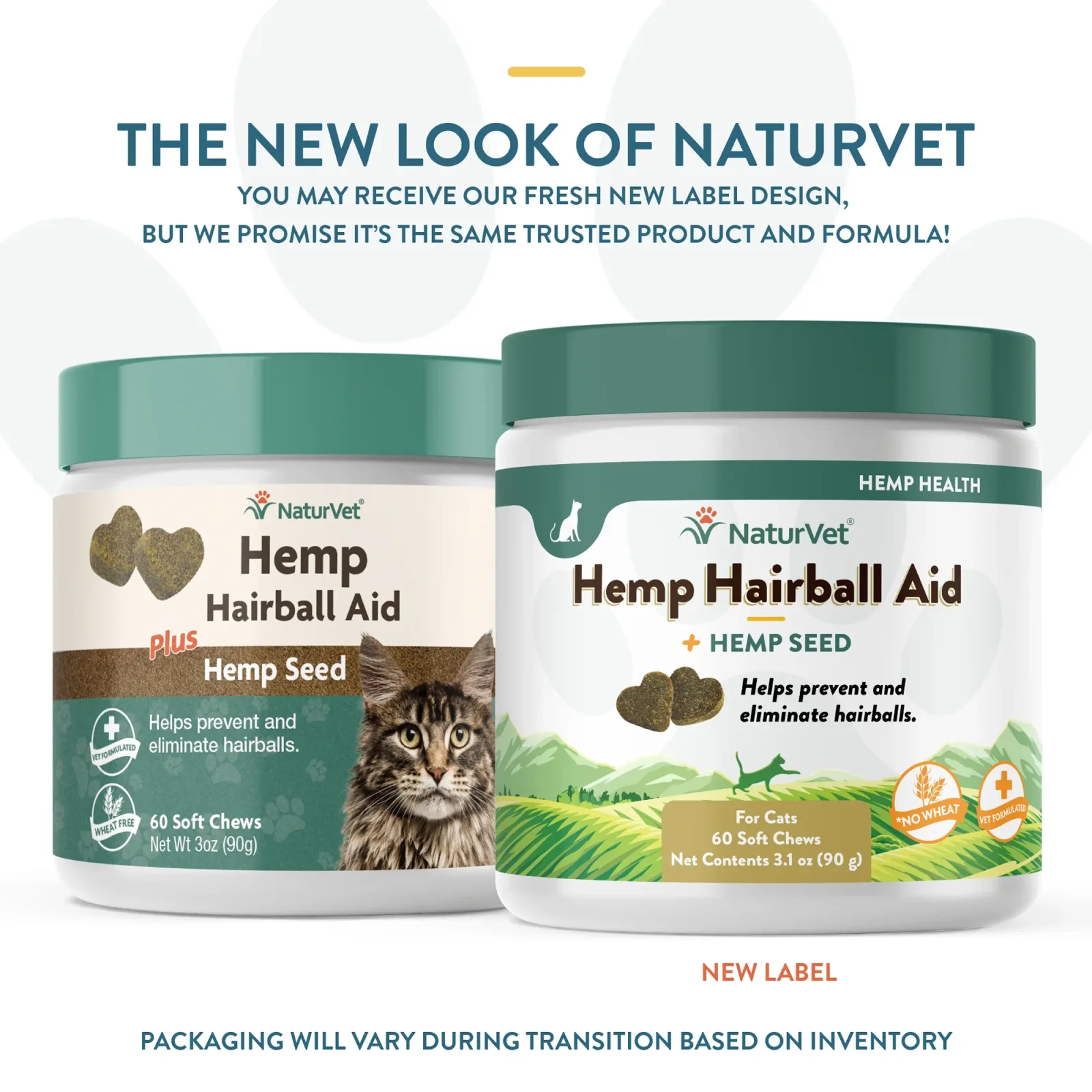 NaturVet Hemp Hairball Aid Cat Soft Chew - Image 2