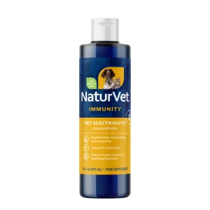 NaturVet Pet Electrolyte Concentrate Immunity Supplement for Dogs and Cats, 16 fl oz