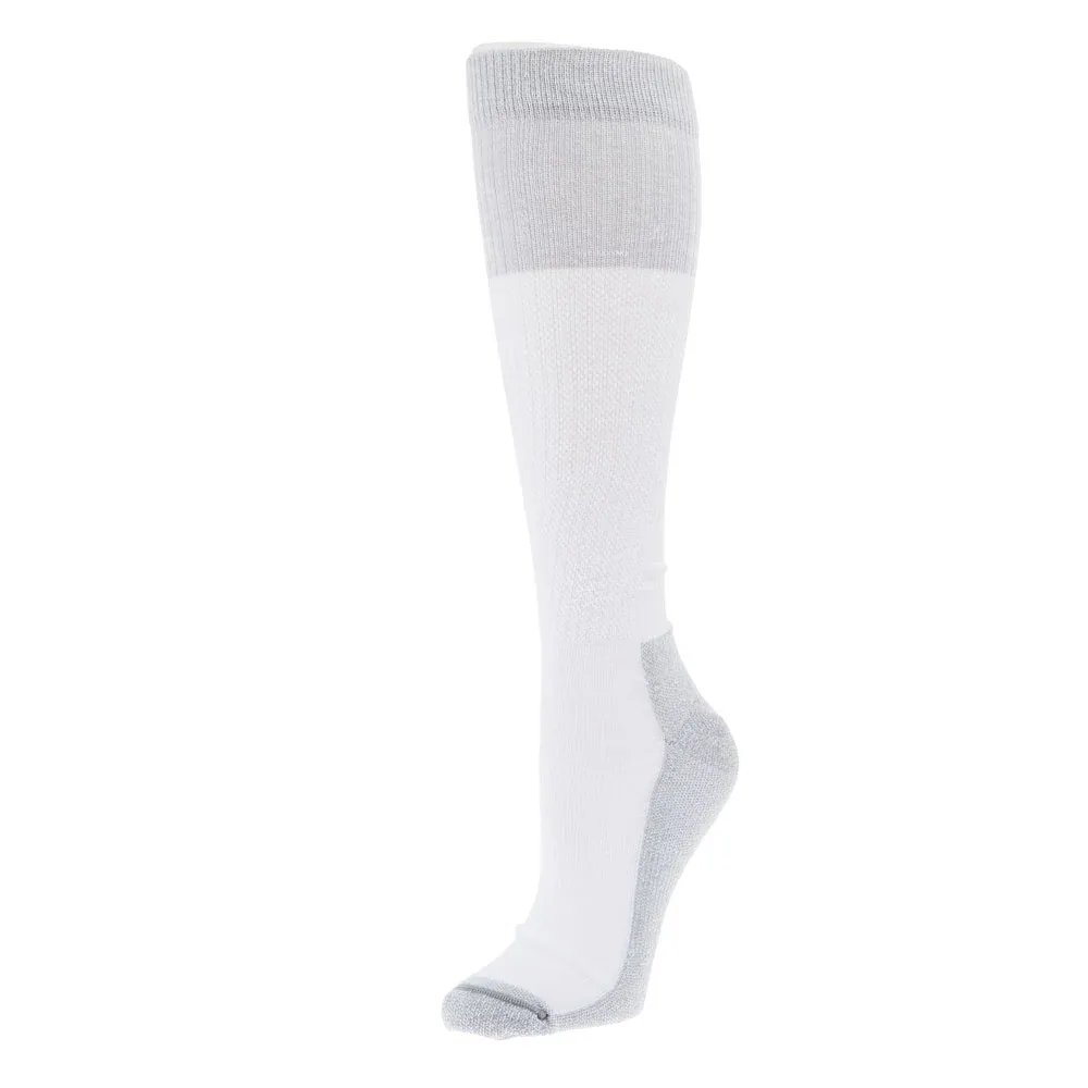 Nester Hoisery White VentTek OTC Western Boot Socks