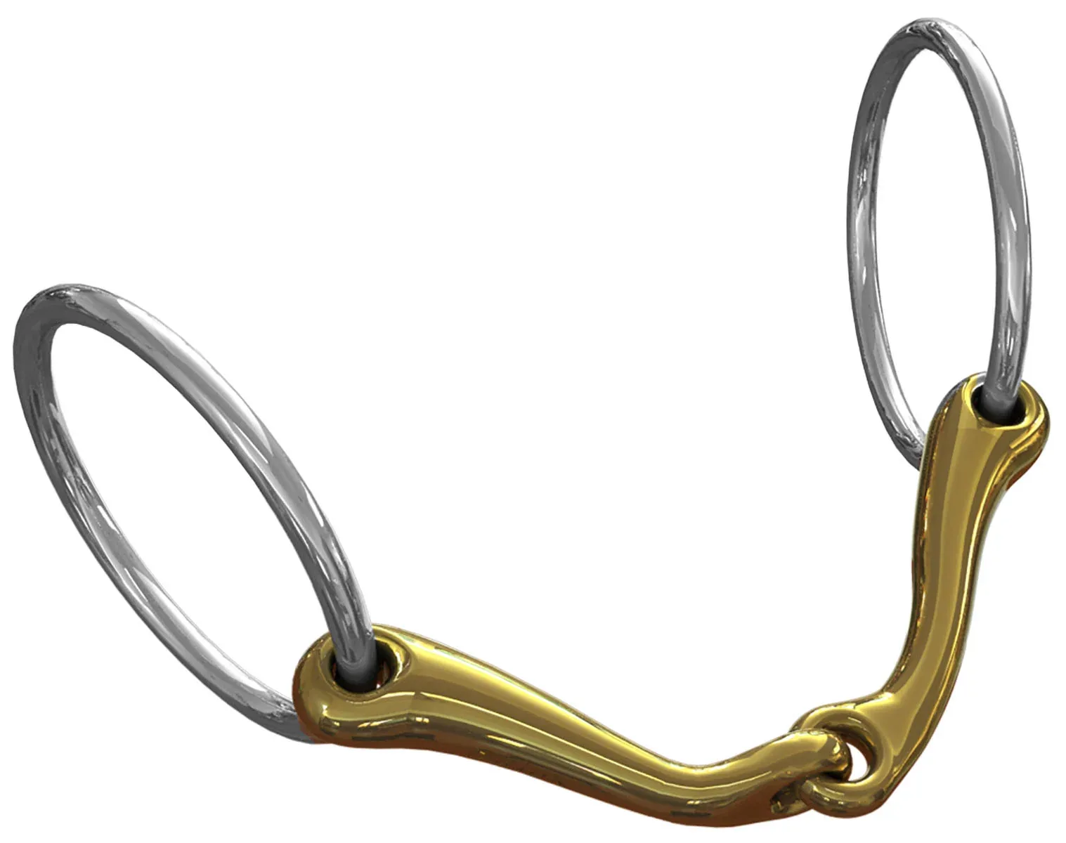 Neue Schule Demi Anky Loose Ring Bit - 18 mm mouth; 70 mm rings