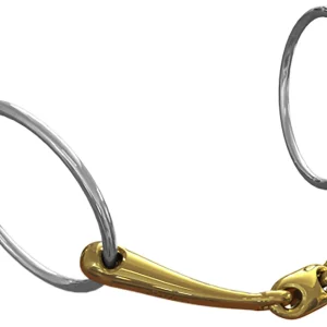 Neue Schule Tranz Angled Lozenge Loose Ring Bit - 18 mm mouth; 70 mm rings
