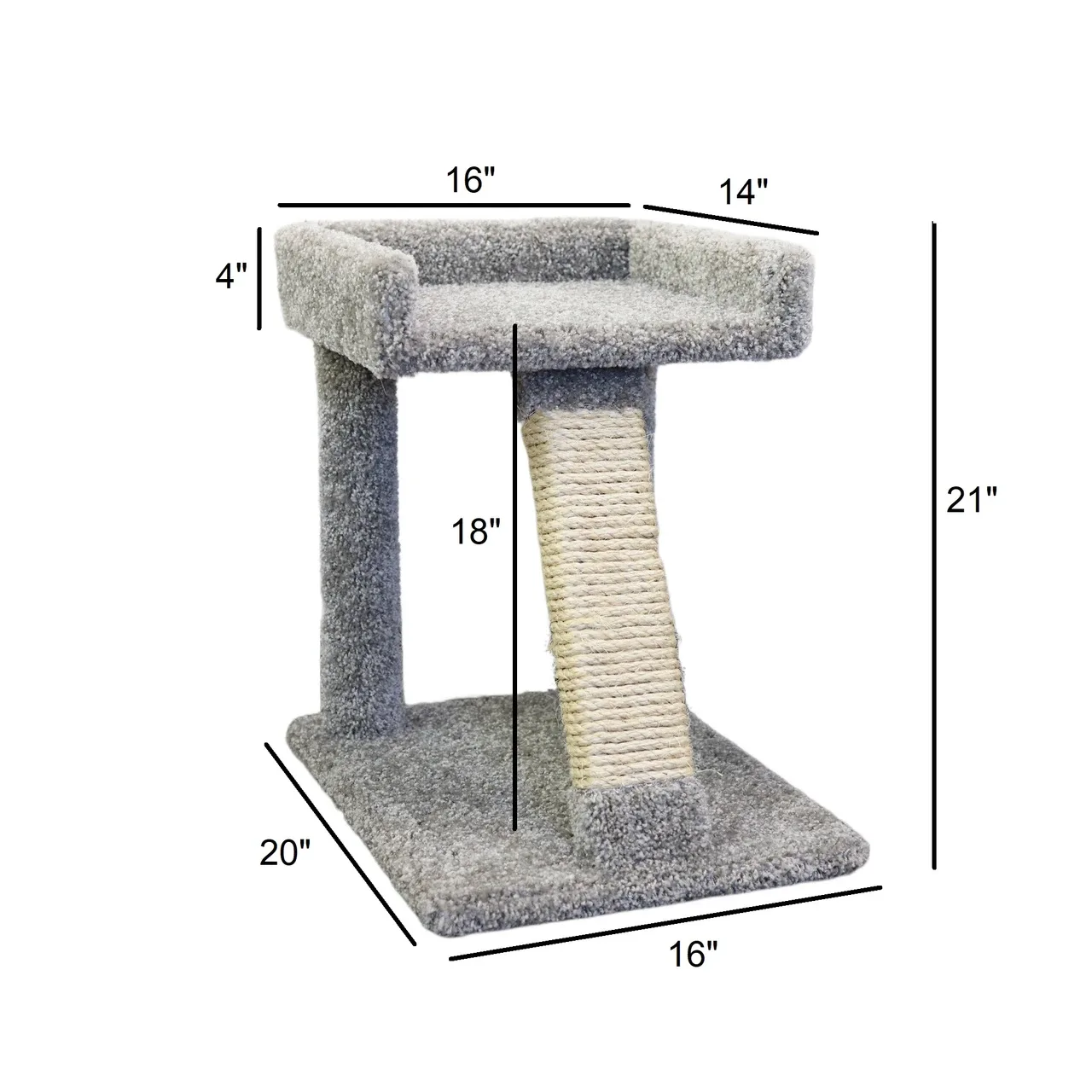 New Cat Condos Compact Cat Perch and Scratcher - Image 2