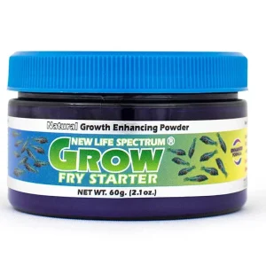 New Life Spectrum Grow Fry Starter Fish Food 2.1 oz