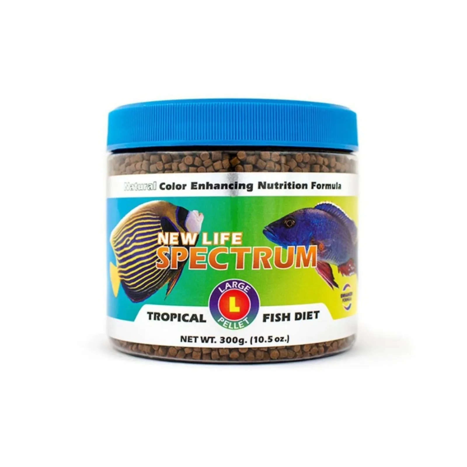 New Life Spectrum Tropical Sinking Pellets Fish Food, 10.5 oz