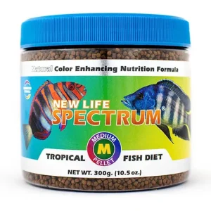 New Life Spectrum Tropical Sinking Pellets Fish Food 10.5oz MD