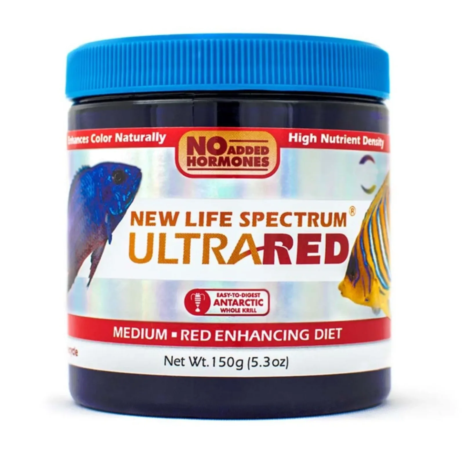 New Life Spectrum UltraRED Pellets Fish Food, 5.3 oz, Medium