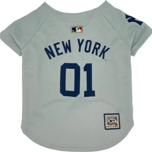 New York Yankees Throwback Dog Jersey - MLB Licensed Pet Apparel