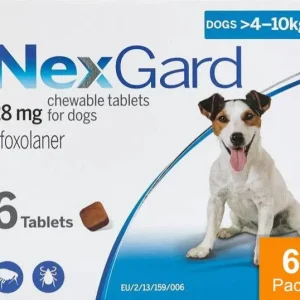 Nexgard for Dogs 10-24 lbs (4-10 kg) 6 Chewables