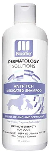 Nootie Dermatology Solutions Anti-itch Medicated Shampoo For Dogs-8-oz-{L+x}