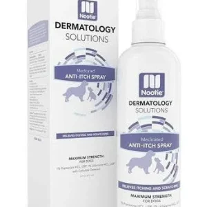 Nootie Dermatology Solutions Anti-itch Medicated Spray For Dogs-8-oz-{L+x}