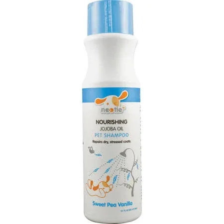 Nootie Sweet Pea & Vanilla Nourishing Jojoba Oil Shampoo For Dogs-16-oz-{L+x}