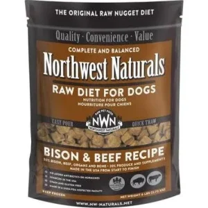 Northwest Naturals Dog Frozen Bison and Beef Nuggets 6lb {L-x} SD-5