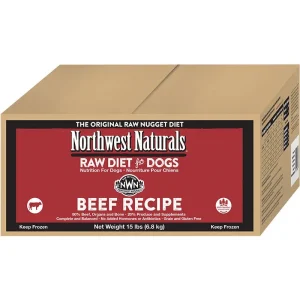 Northwest Naturals Dog Frozen Nuggets Beef Bulk 15lb SD-5