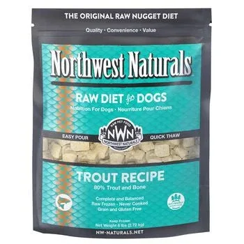 Northwest Naturals Dog Frozen Nuggets Trout 6lb SD-5 - Image 2