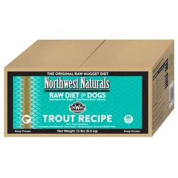 Northwest Naturals Dog Frozen Nuggets Trout Bulk 15lb SD-5 - Image 2