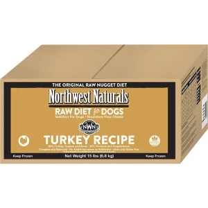 Northwest Naturals Dog Frozen Nuggets Turkey Bulk 15lb SD-5