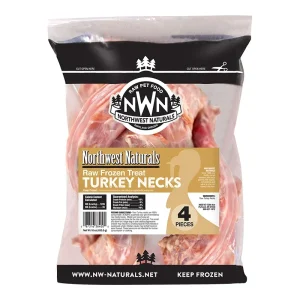 Northwest Naturals Dog Frozen Turkey Necks 4ct SD-5