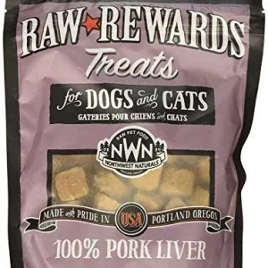 Northwest Naturals Dogs and Cats Freeze Dried Treat Pork Liver 10oz{L+x}