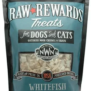 Northwest Naturals Freeze Dried Raw Rewards Dog Treats Whitefish 10oz{L+x }