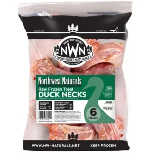 Northwest Naturals Raw Frozen Duck Neck Dog Chews