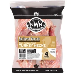 Northwest Naturals Raw Frozen Turkey Neck Dog Chews