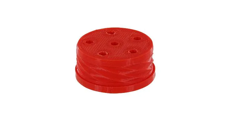 Nose Work Magnetic Round 6-Hole Odor Container