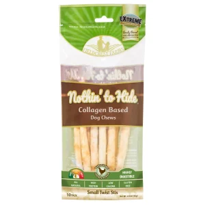 Nothin' to Hide Small Twist Stix 10pk Bag - Chicken Flavor