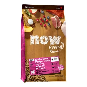 Now Fresh Grain-Free Adult Cat Dry Cat Food - Turkey, Salmon & Duck, 8 lb