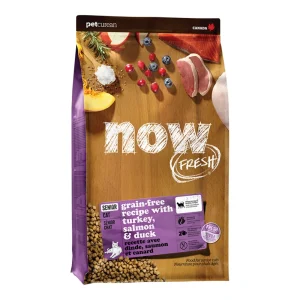 Now Fresh Grain-Free Senior Dry Cat Food - Turkey, Salmon & Duck, 8 lb