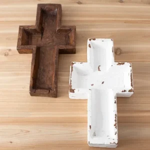 NRS Carved Cross Bowl