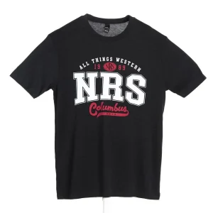 NRS Columbus Ohio Black Logo Tee Shirt