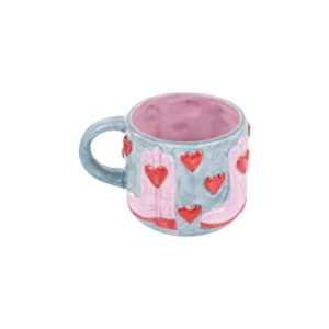 NRS Cowboy Boots And Hearts Mug