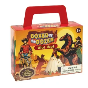 NRS Dozen Wild West Boxed Figures