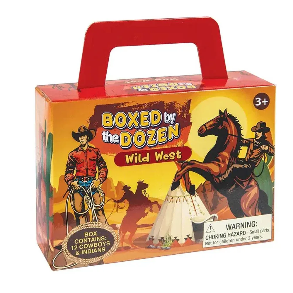 NRS Dozen Wild West Boxed Figures