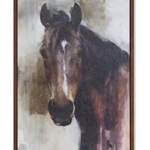 NRS Horse Print Canvas Wall Art
