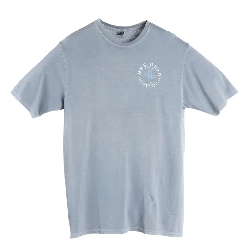 NRS Ohio All Things Western Circle Logo Grey Tee Shirt - Image 2
