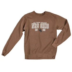 NRS Ohio All Things Western Coffee Bean Sweatshirt