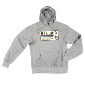 NRS Ohio All Things Western Graphite Rectangle Logo Hoodie