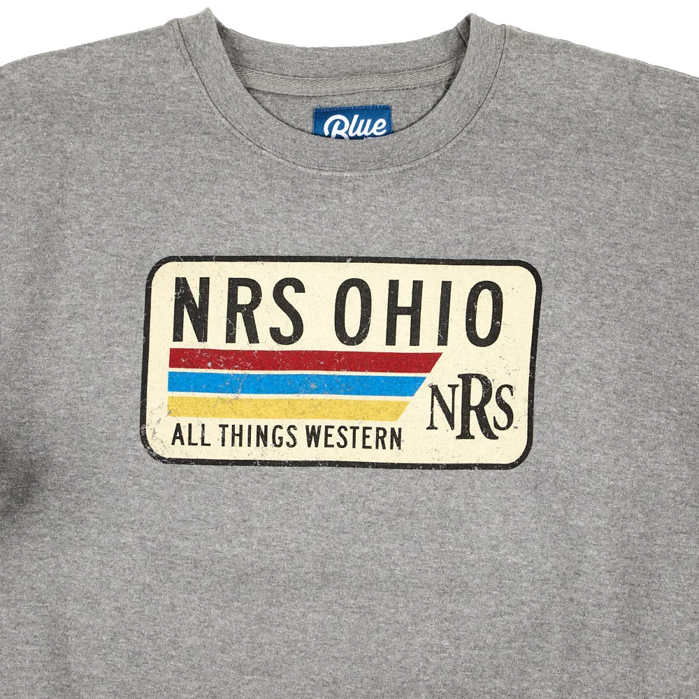 NRS Ohio All Things Western Graphite Rectangle Logo Sweatshirt - Image 2