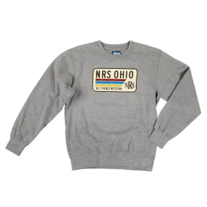 NRS Ohio All Things Western Graphite Rectangle Logo Sweatshirt
