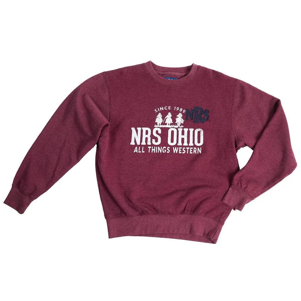 NRS Ohio All Things Western Merlot Sweatshirt