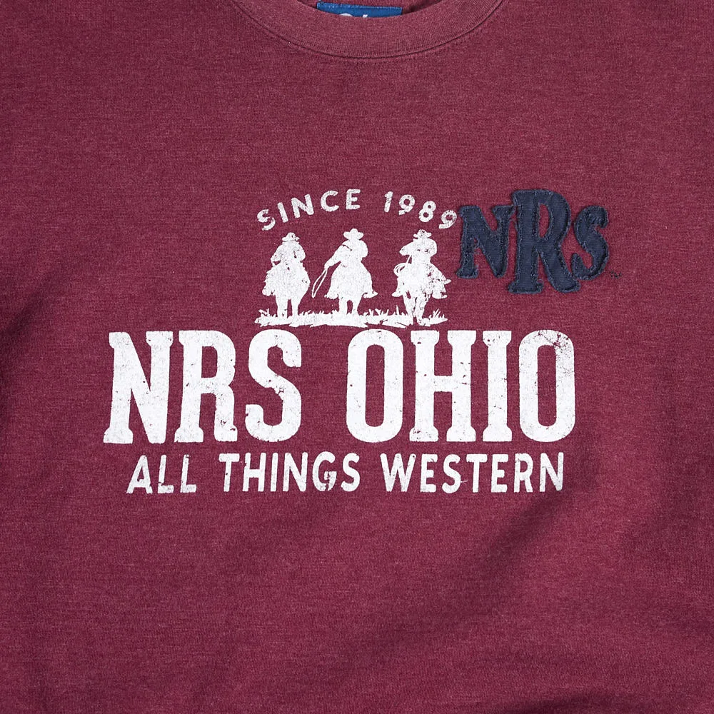 NRS Ohio All Things Western Merlot Sweatshirt - Image 2